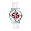 Men World Flags Big Tic England Watch