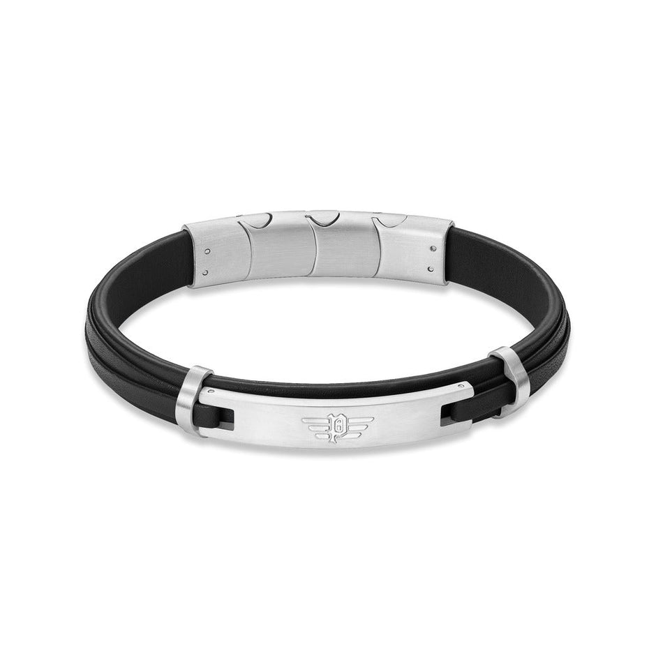 Men Looper Black Bracelet
