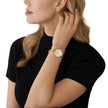 Women Pyper Golden Watch Set