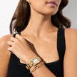 Women Emery Gold Watch Set