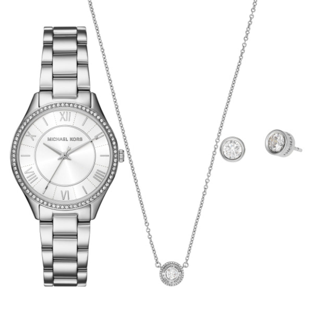 Women Lauryn Silver 33mm Watch Set