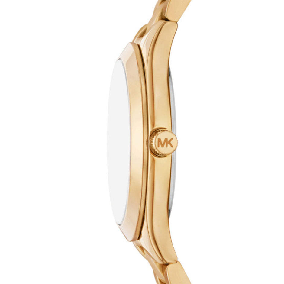 Women Slim Runway Gold Watch