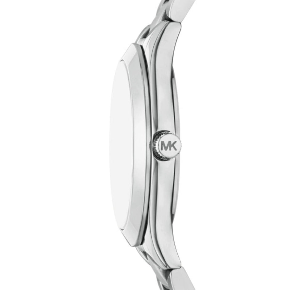 Women Slim Runway Silver Watch