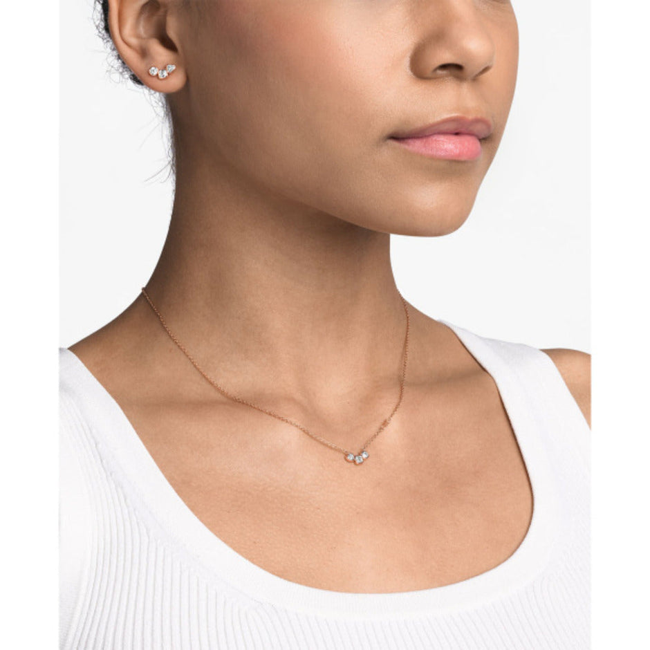 Women Kors Brilliance Rose Gold Jewelry Set