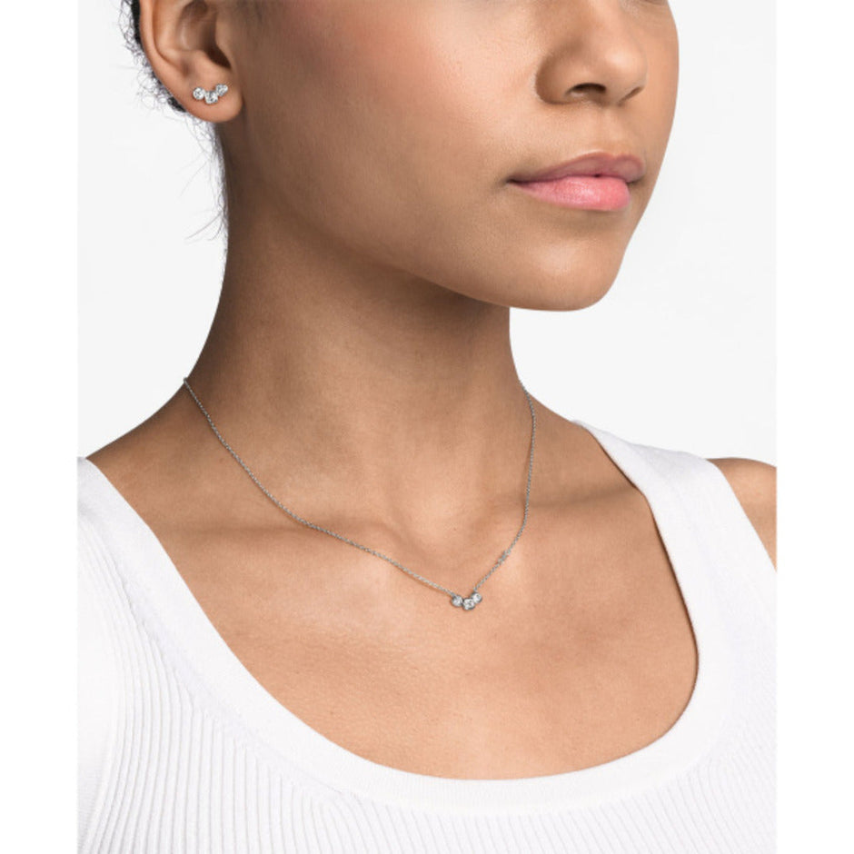 مجموعة مجوهرات كورس بريليانس الفضية للنساء