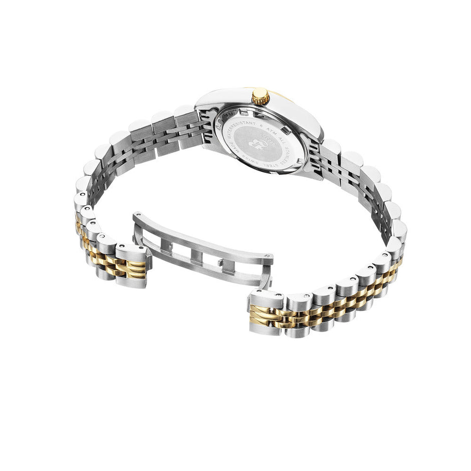 Women Inspiration Two Tone Watch