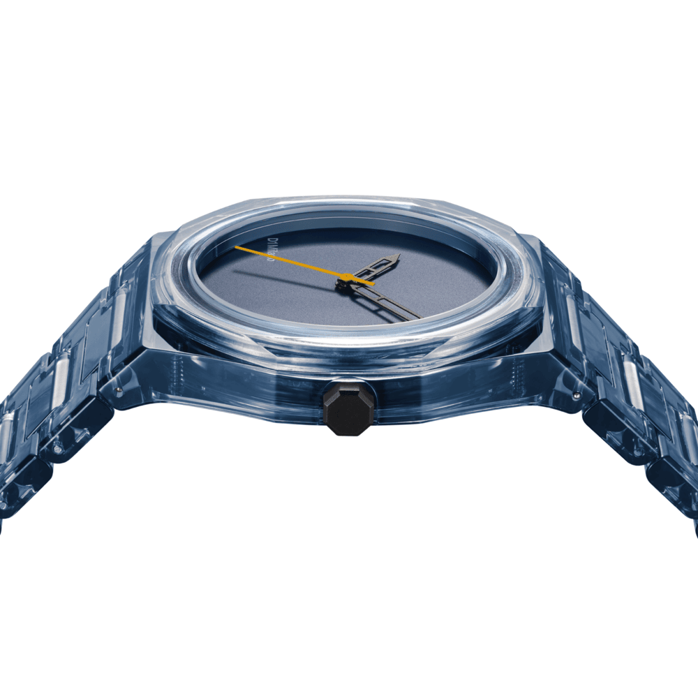 Men Nylon Blue Watch