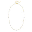 Women Opaline Golden Necklace