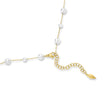 Women Opaline Golden Necklace