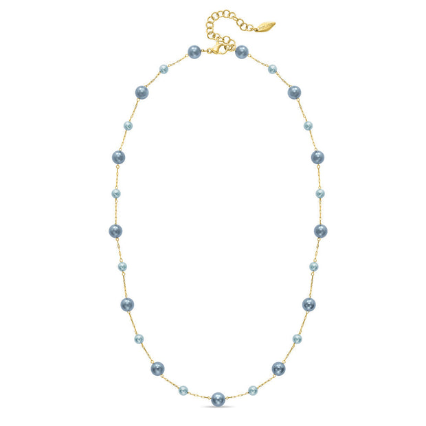 قلادة نسائية من الأوبالين الذهبي