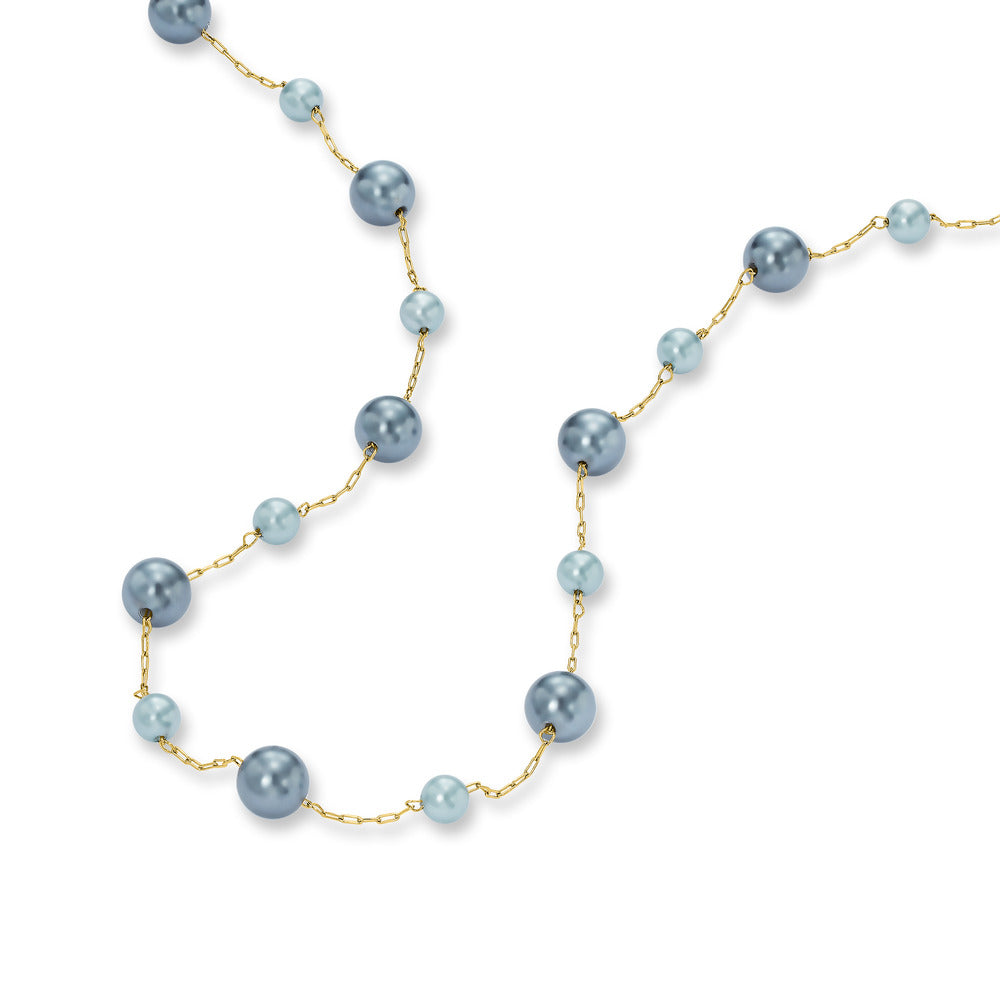 قلادة نسائية من الأوبالين الذهبي