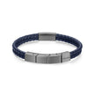 Men Parallel Blue Bracelet
