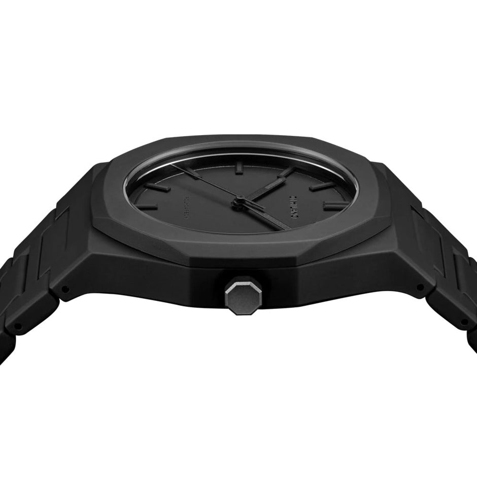 Men Polycarbon Black 41mm Watch