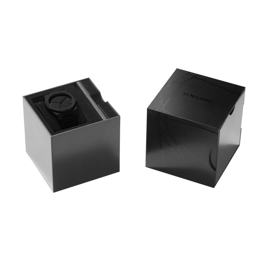Men Polycarbon Black 41mm Watch