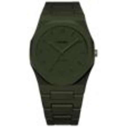 Unisex Polycarbon Green 41mm Watch