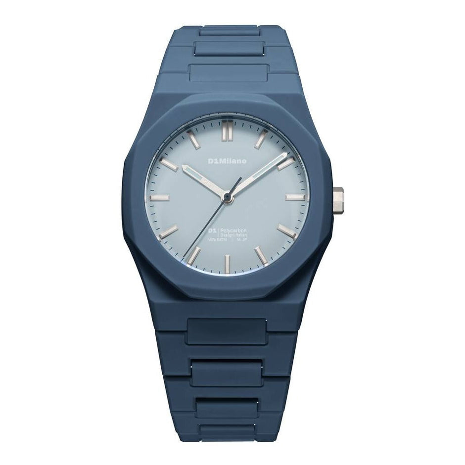 Men Polycarbon Dark Blue Watch