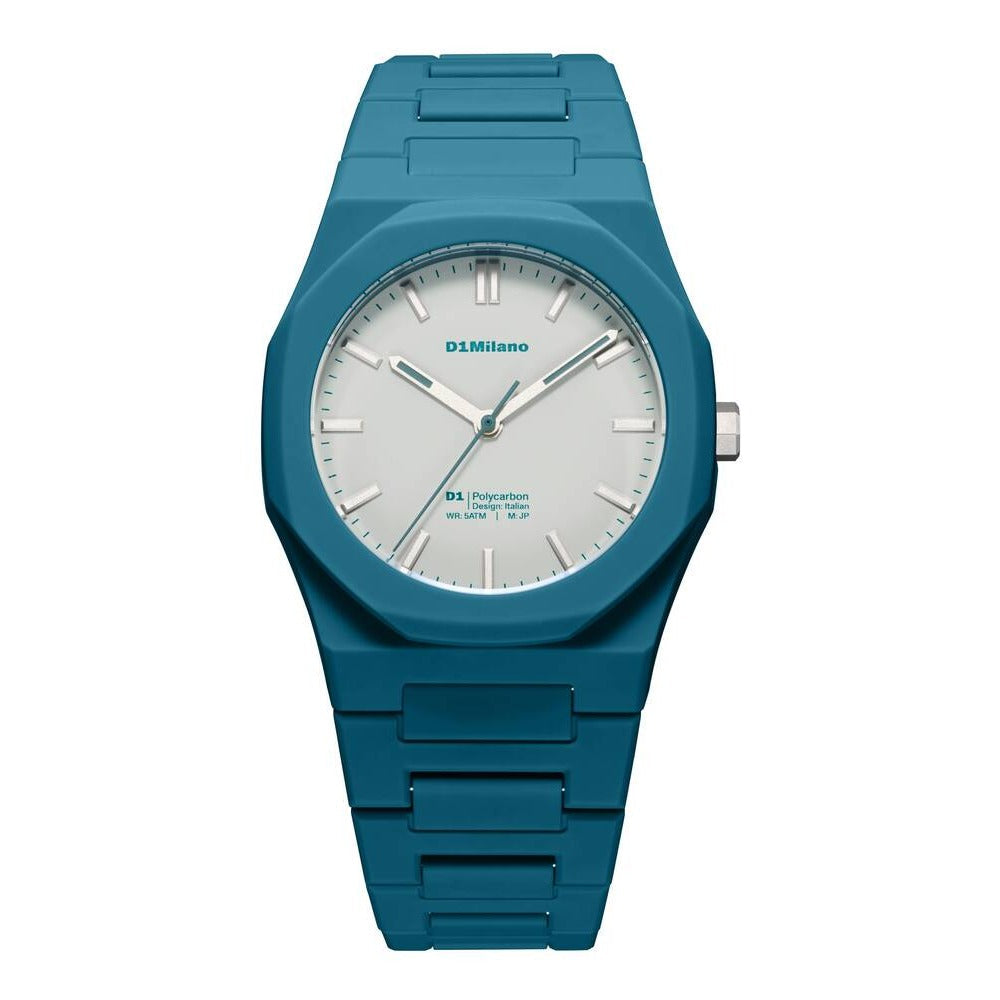 Men Polycarbon Teal Watch