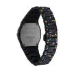 Unisex Polycarbon Black 37mm Watch