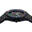 Unisex Polycarbon Black 37mm Watch