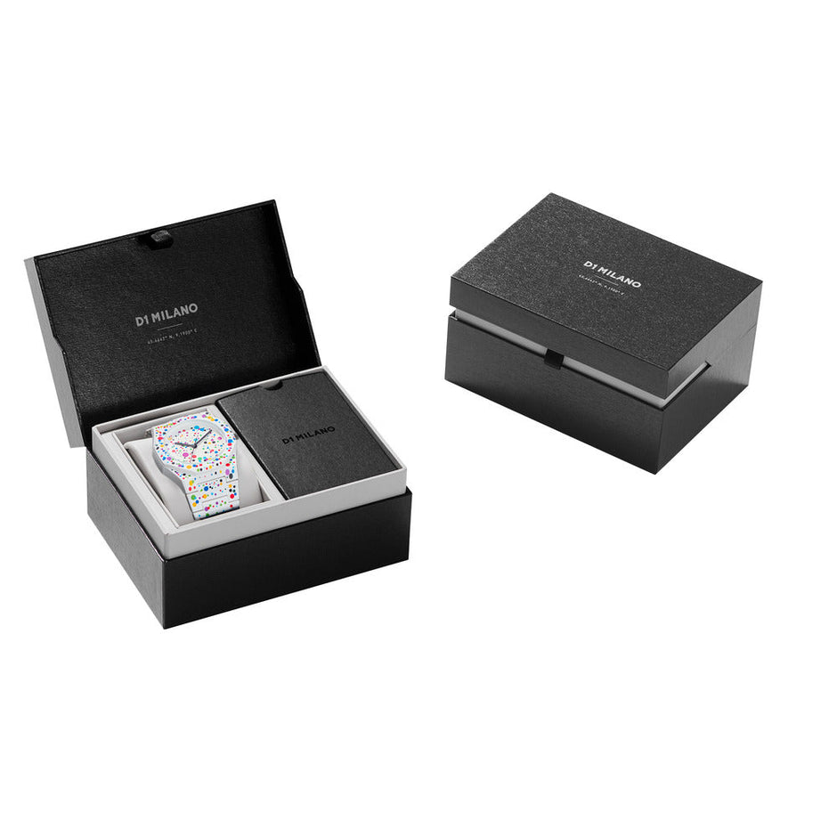 Unisex Polycarbon White 37mm Watch