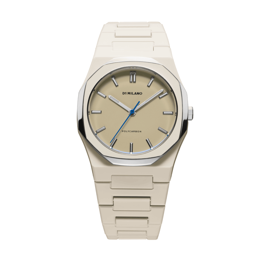 Unisex Polycarbon Light Grey Watch