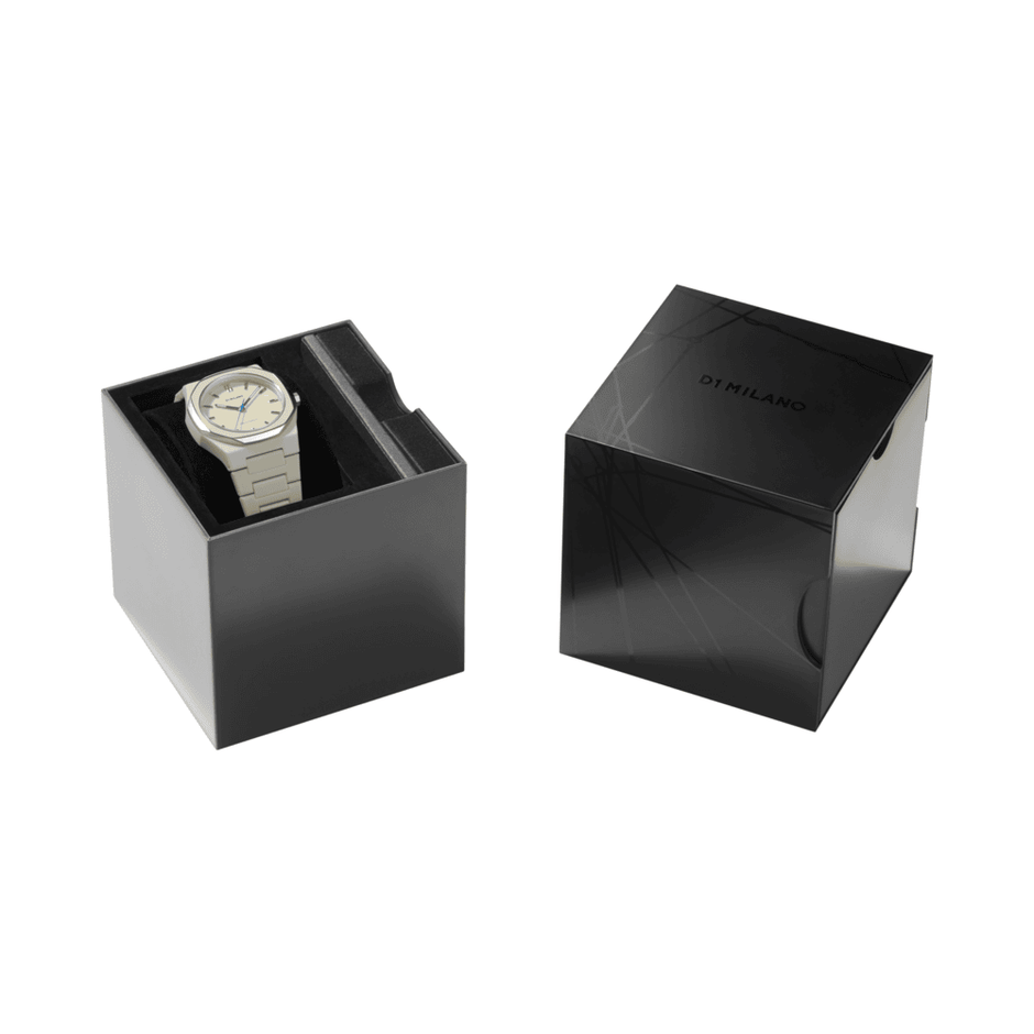 Unisex Polycarbon Light Grey Watch