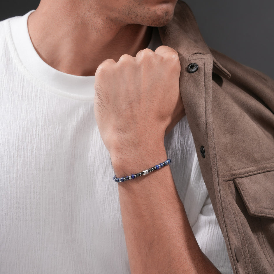 Men Blue Bracelet