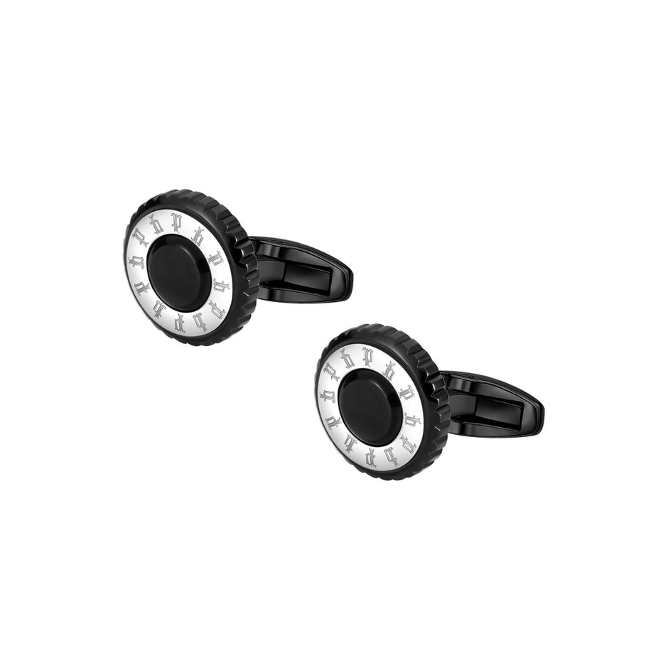 Men Fluted Cufflink