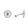 Men Plaid Cufflink