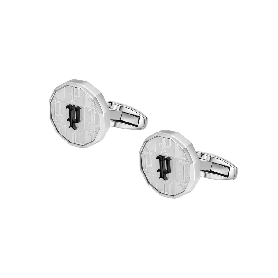 Men Plaid Cufflink