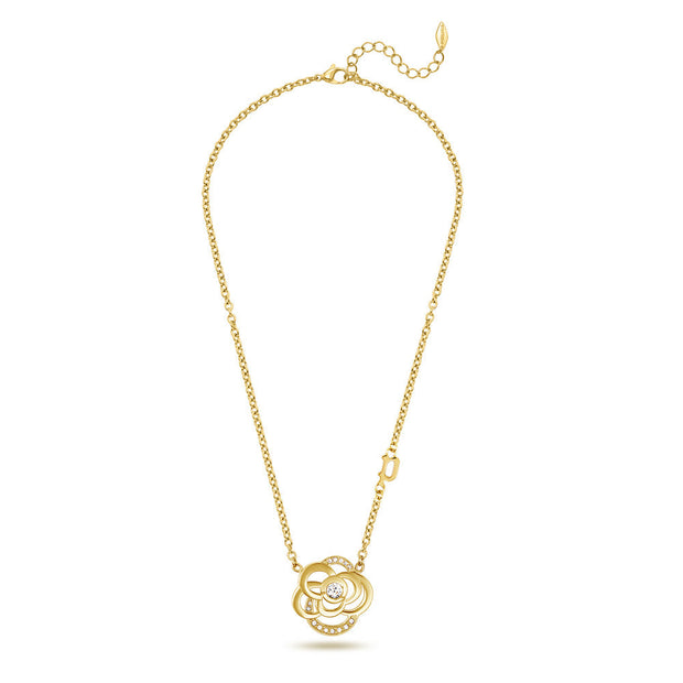Women Stonerose Gold Necklace