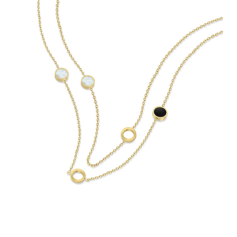 Women Aurora Silver Necklace