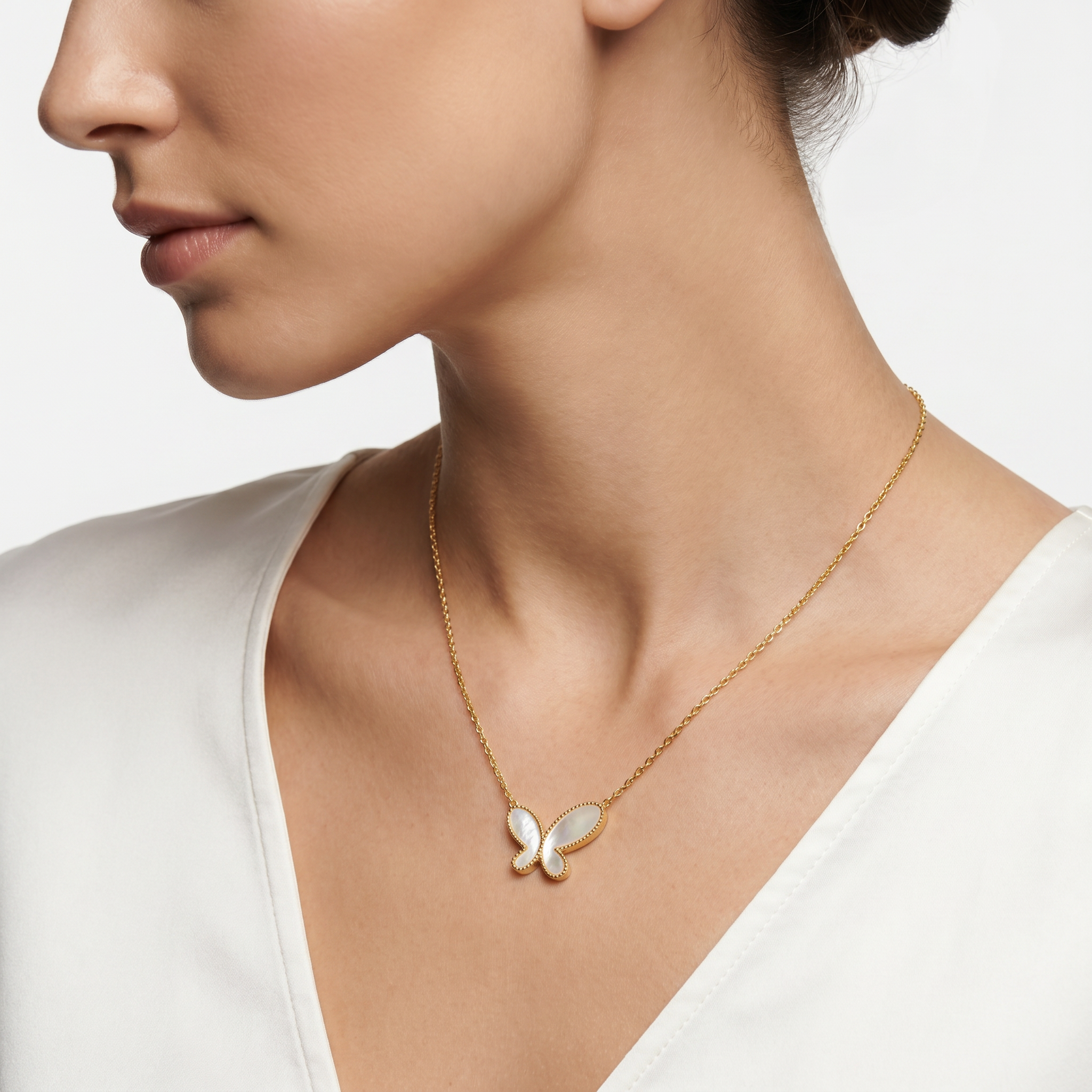 Women Butterfly Necklace