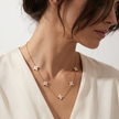 Women Petal Necklace