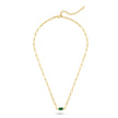 Women Emerald Necklace