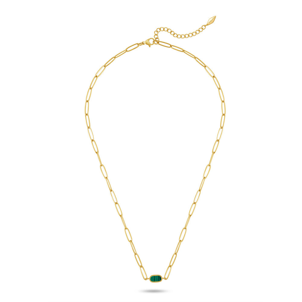 Women Emerald Necklace