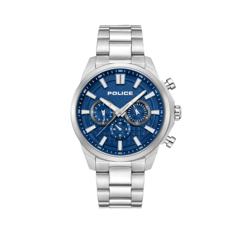 Men Rangy Silver Watch