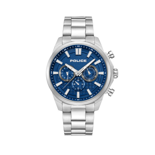 Men Rangy Silver Watch