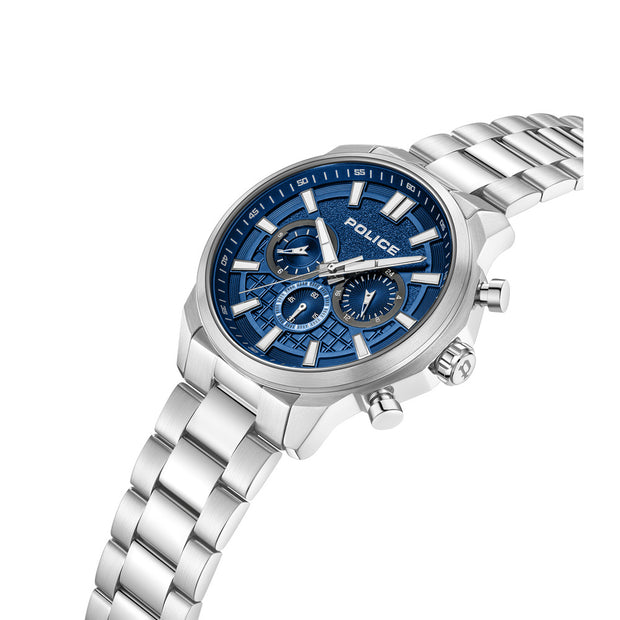 Men Rangy Silver Watch