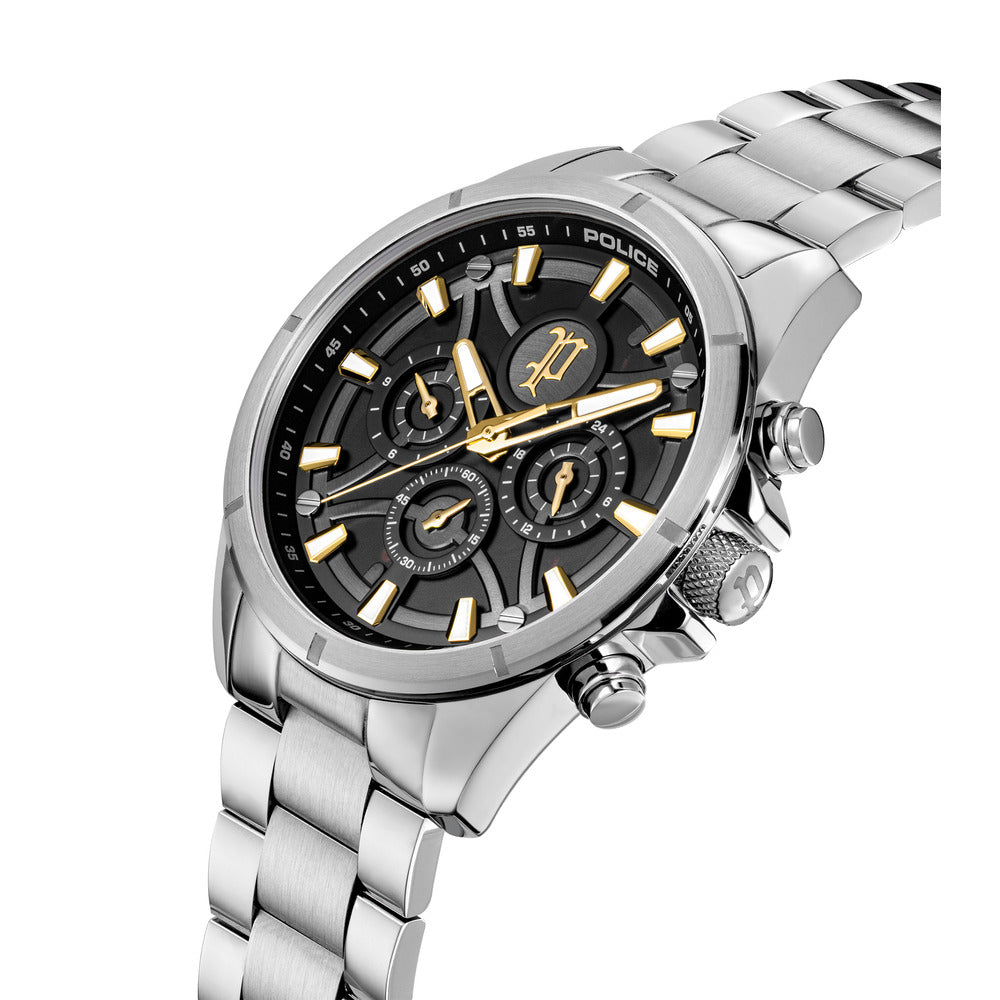 Men Defender Silver Watch
