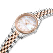 Women Flute Two Tone Watch