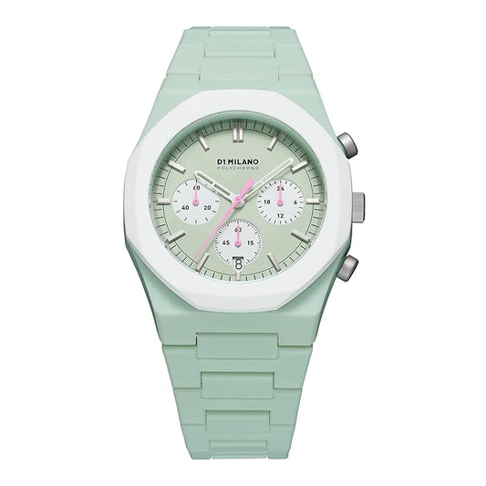 Unisex Polychrono Green 40mm Watch