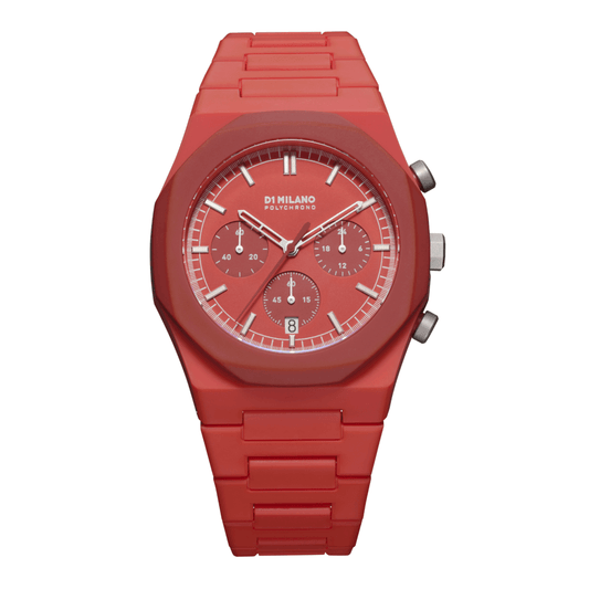 Men Commando Red 40mm Watch