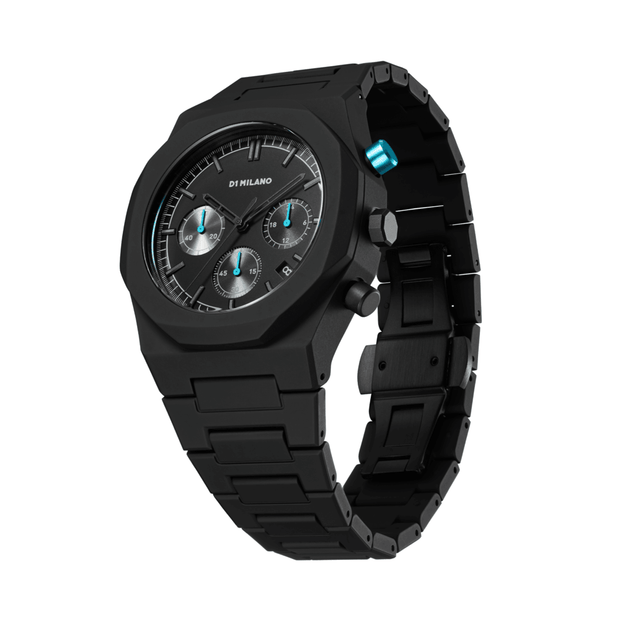 Unisex Polychrono Black Watch