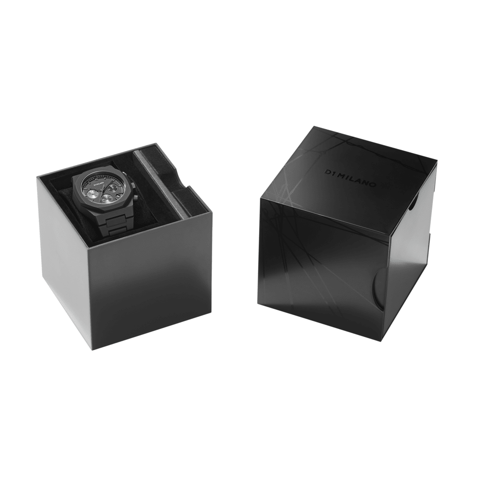 Unisex Polychrono Black Watch