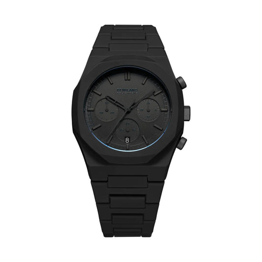 Unisex Polychrono Black 41mm Watch