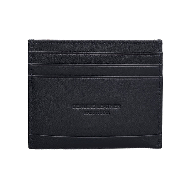 Men Rossano Blue Card Holder