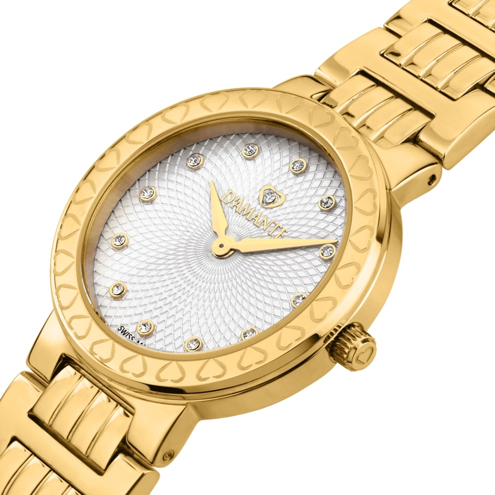 Women Logo Gold 30mm Watch