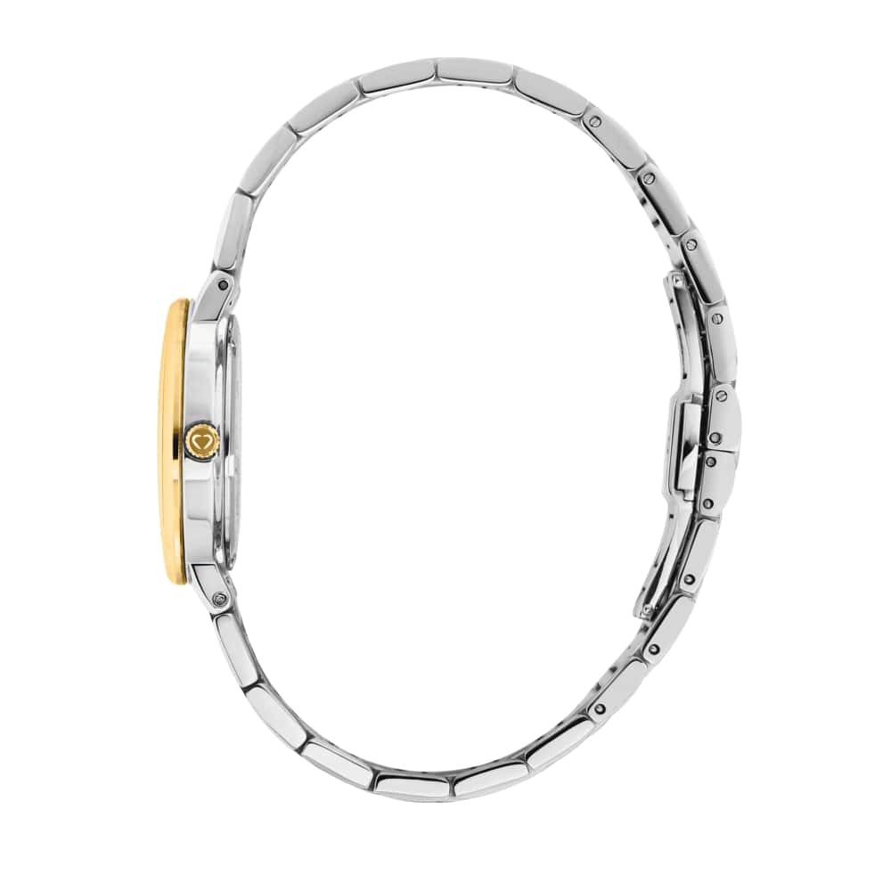 Women Logo Two Tone Watch