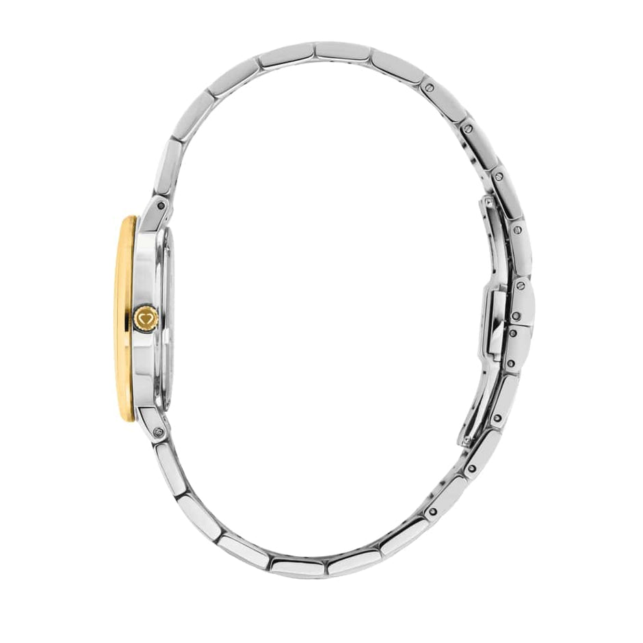 Women Logo Two Tone Watch